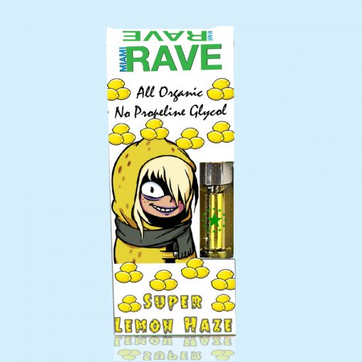 Super Lemon Haze Strain THC Oil Vape Cartridge
