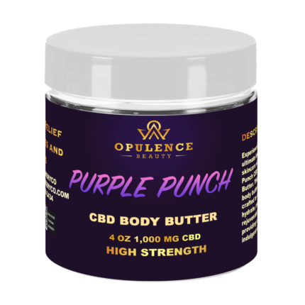 Purple Punch 1,000 MG CBD Body Butter Cream