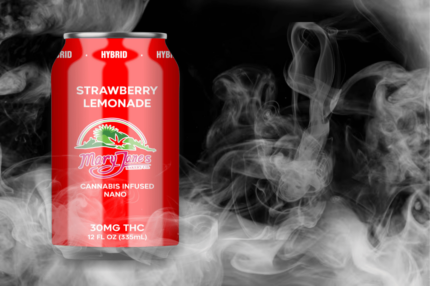 Strawberry Lemonade Cannabis Infused Drink