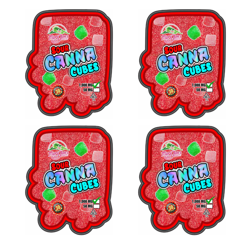 canna cubes , strawberry lemonade , thc edibles