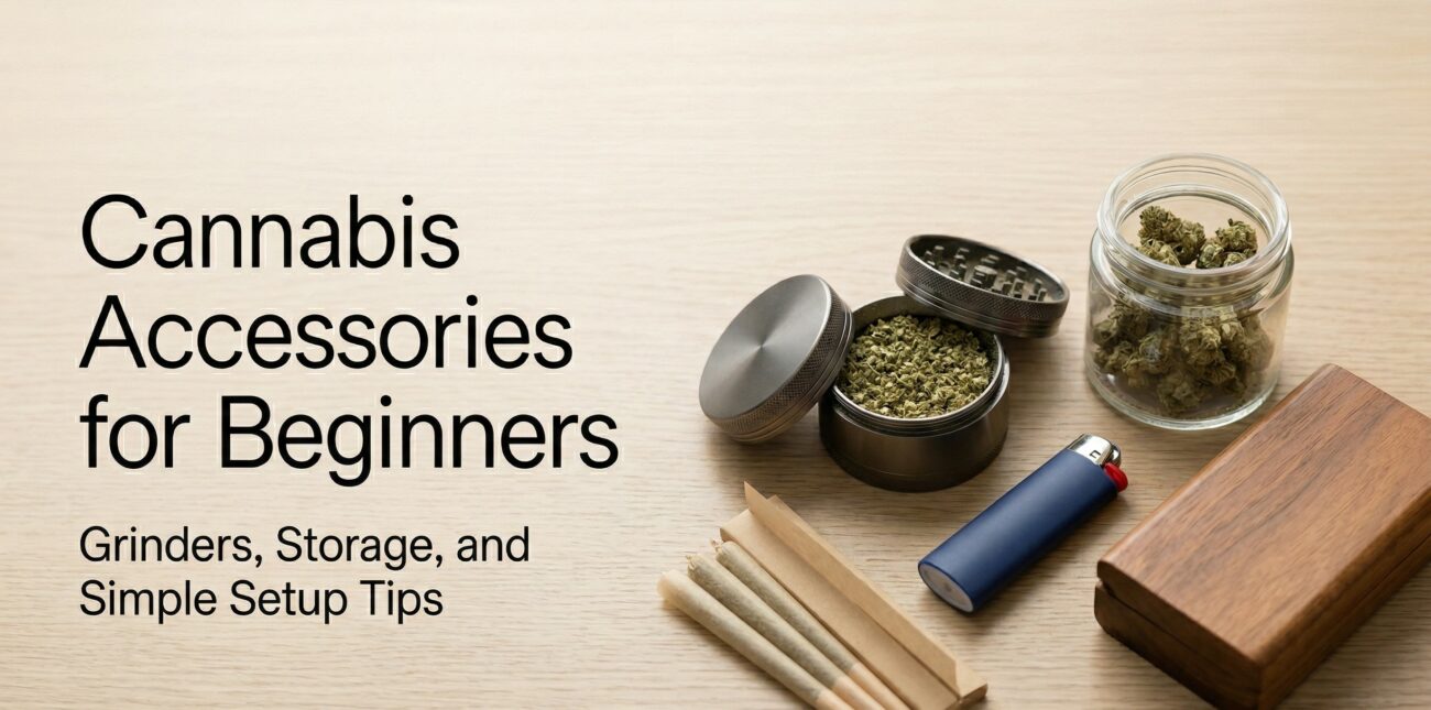 cannabis accessories for beginners