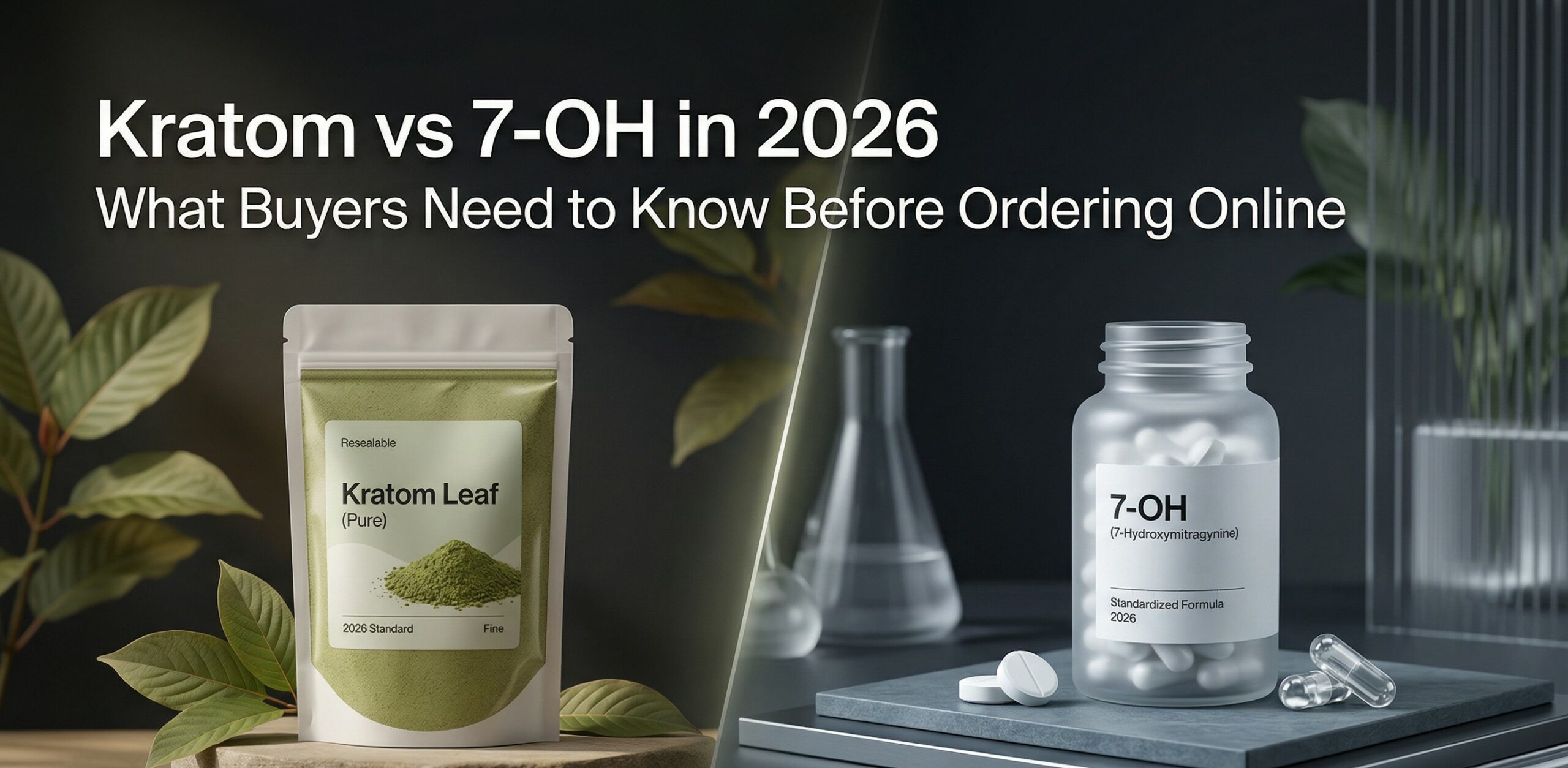 kratom vs 7-OH in 2026
