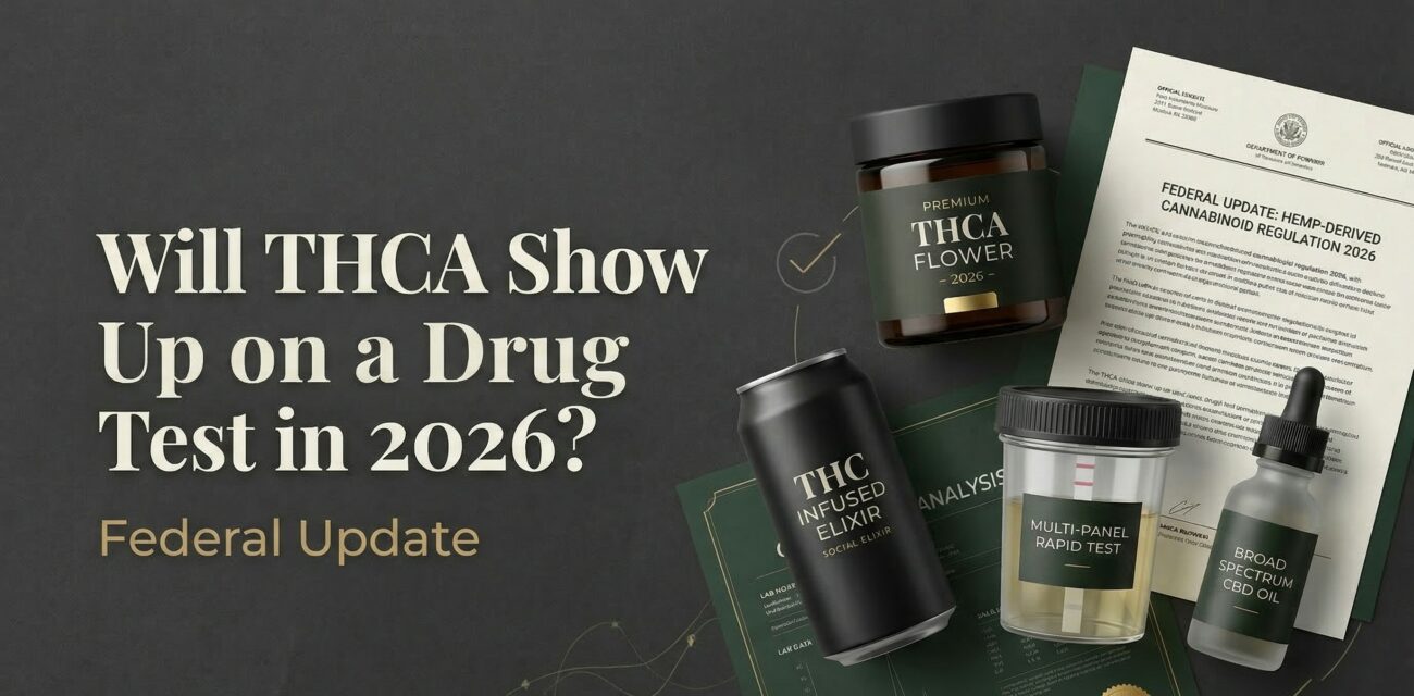 will THCA show up on a drug test in 2026