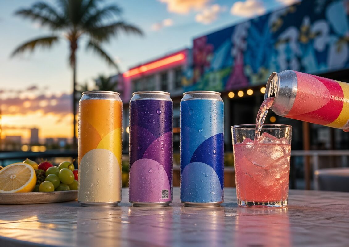 THC drinks Miami buying guide for hemp derived beverages, COA checks, QR code labels, serving size, and Delta 9 drink options