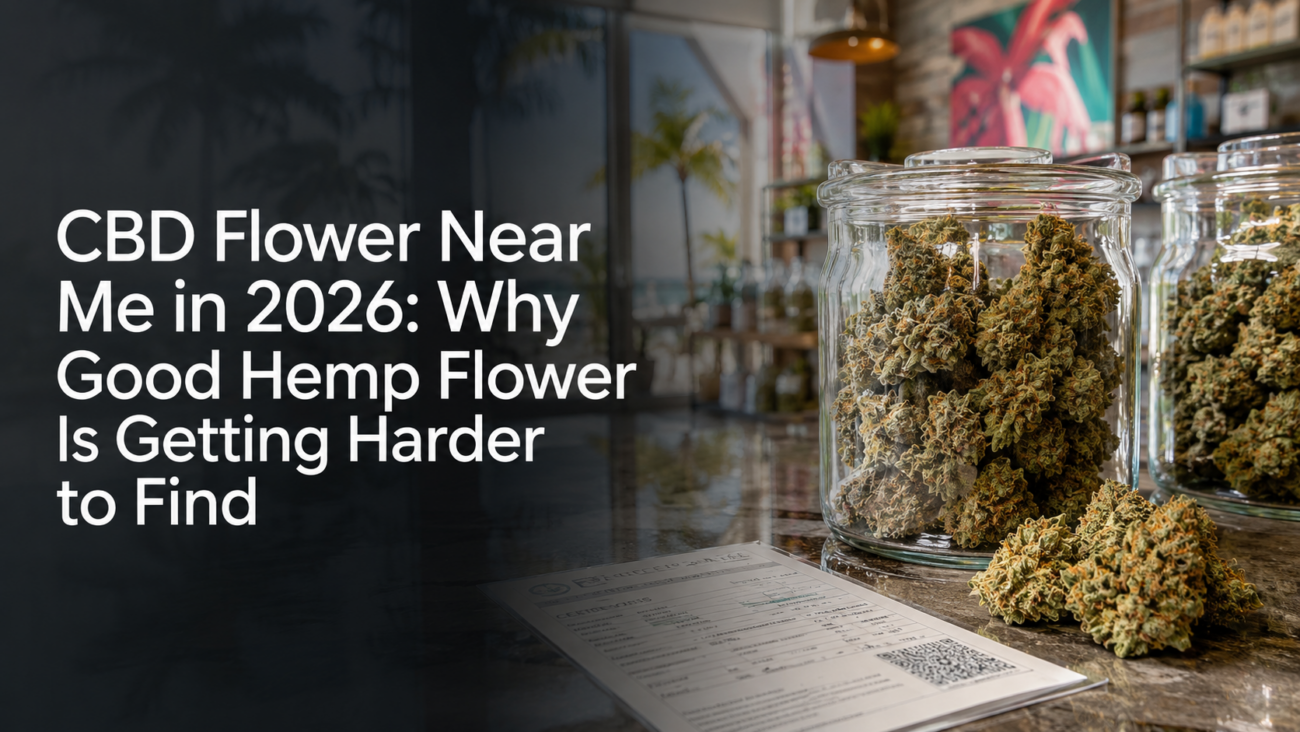 CBD flower near me guide for Miami hemp flower buyers in 2026