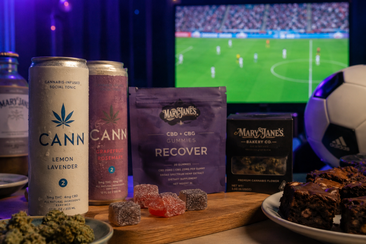 THC drinks in Miami for World Cup watch parties with CBD gummies and 24-hour pickup near Wynwood